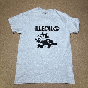 Illegal Innocence Felix the Cat Shirt Mens S Graphic Cartoon T-Shirt Retro I2